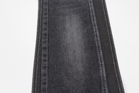 मैन जींस के लिए सफेद बैकसाइड रोल के साथ उच्च लोचदार 11.5 ऑउंस डेनिम फैब्रिक काला रंग