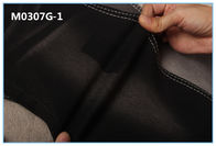 8.3oz नकली बुना हुआ बाएँ हाथ टवील डेनिम कपड़े सामग्री नरम हाथ लग रहा है
