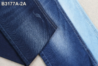 9.5 औंस नकली बुनाई डेनिम टवील कपड़ा डबल परतें खिंचाव जीन्स सामग्री