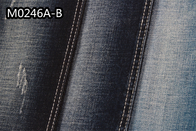 150cm 9.1oz कॉटन स्पैन्डेक्स डेनिम फैब्रिक जीन्स ड्रेस शर्टिंग क्लॉथिंग क्रॉसहैच स्लब टाई डाई के लिए