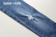 12 औंस गहरे नीले रंग के उच्च खिंचाव वाले जींस के लिए बुना हुआ डेनिम कपड़े