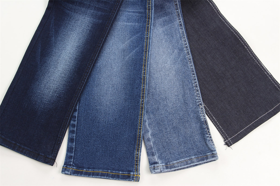 थोक 10.9 Oz Warp Slub High Stretch Woven Denim Fabric For Jeans थोक 10.9 Oz Warp Slub High Stretch Woven Denim Fabric For Jeans