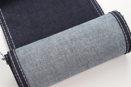 थोक 10.9 Oz Warp Slub High Stretch Woven Denim Fabric For Jeans थोक 10.9 Oz Warp Slub High Stretch Woven Denim Fabric For Jeans