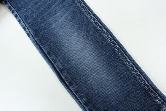 11.5 Oz नीला और नीला बैकसाइड डबल लेयर डेनिम जीन्स कपड़े