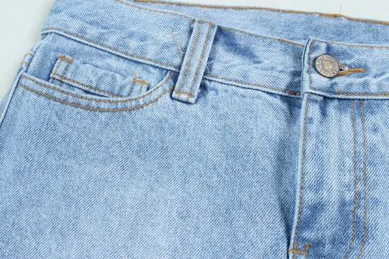 विंटेज भारी कपास डेनिम कपड़े 14.5oz बुना कस 6 X 6 TWILL ठंडा कपास खिंचाव सांस