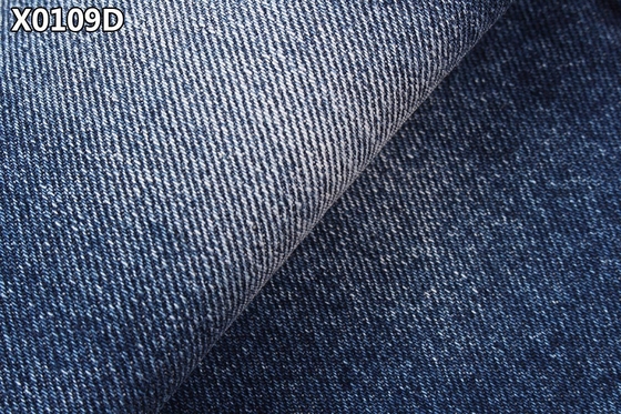 विंटेज भारी कपास डेनिम कपड़े 14.5oz बुना कस 6 X 6 TWILL ठंडा कपास खिंचाव सांस