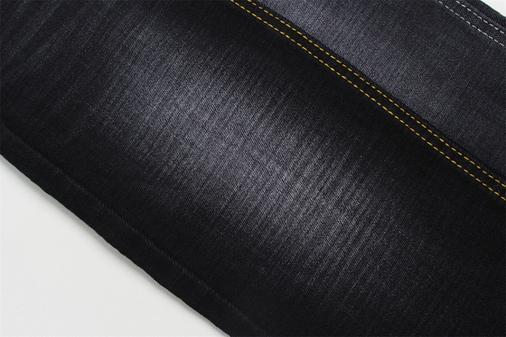 11.5 Oz क्रॉस स्लैब ब्लैक बैकसाइड डेनिम फैब्रिक फॉर मैन जीन्स इंडिया मार्केट स्टाइल चीन फैक्टरी गुआंग्डोंग में