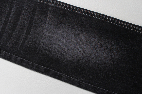11 Oz Warp Slub Black Denim Fabric For Man Jeans High Stretch भारत बाजार शैली गर्म बिक्री