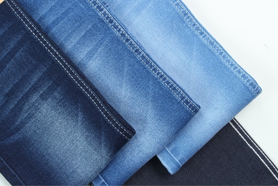 5000 मीटर 9 Oz Warp स्लैब डेनिम जीन्स कपड़े गहरे नीले