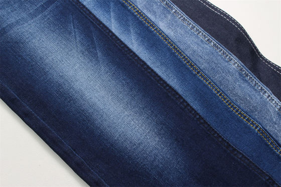 लेडी जींस के लिए डार्क ब्लू स्टॉक फुल लाइक्रा डेनिम फैब्रिक, स्कर्ट उपयोग