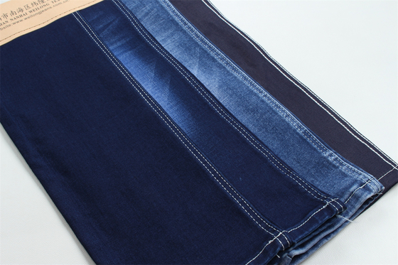 11.5 Oz सुपर स्ट्रेच साटन डेनिम कपड़े महिलाओं के लिए जींस