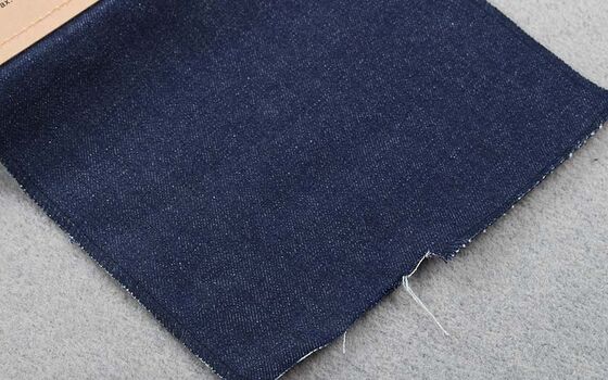 जीन्स के लिए बॉयफ्रेंड स्टाइल 100% कॉटन डेनिम फैब्रिक काला रंग