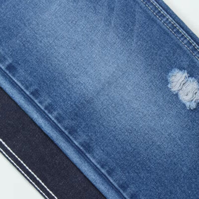 2025 गर्म बिक्री 100% कपास डेनिम कपड़े 10.2 औंस के साथ अच्छी कीमत प्रेमी शैली जींस के लिए