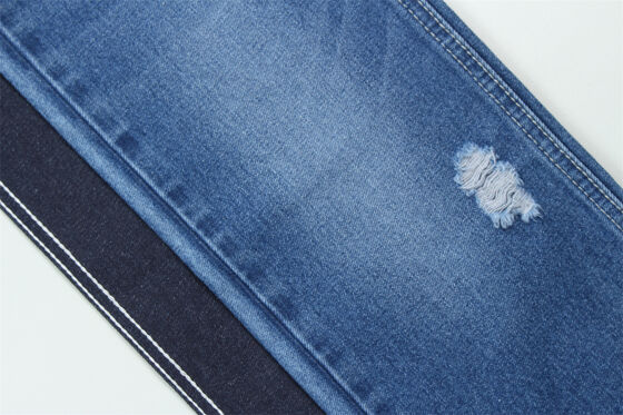2025 गर्म बिक्री 100% कपास डेनिम कपड़े 10.2 औंस के साथ अच्छी कीमत प्रेमी शैली जींस के लिए