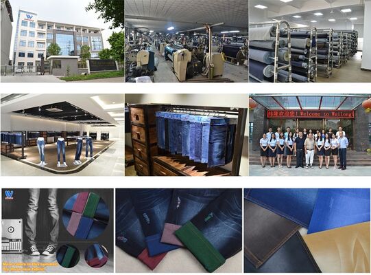 2025 गर्म बिक्री 100% कपास डेनिम कपड़े 10.2 औंस के साथ अच्छी कीमत प्रेमी शैली जींस के लिए