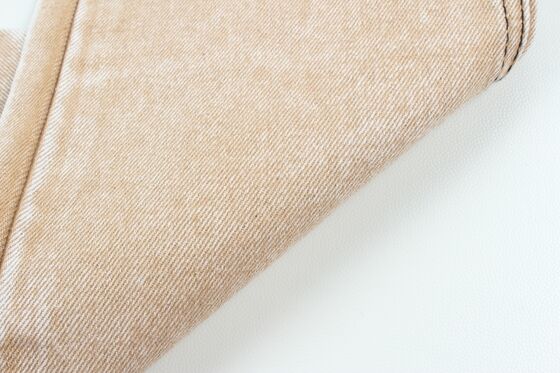 गर्म बिक्री खाकी 100% शुद्ध भारी 13.5 औंस कपास डेनिम