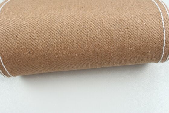 गर्म बिक्री खाकी 100% शुद्ध भारी 13.5 औंस कपास डेनिम