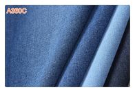 8 OZ Sanforized 90% कपास 10% पॉलिएस्टर हल्के नीले खिंचाव डेनिम कपड़े