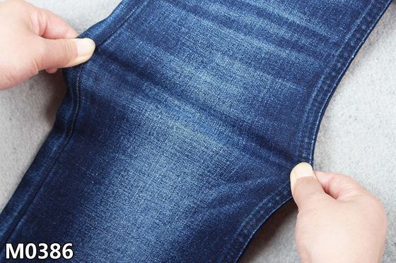 क्रॉसहैच के साथ 10.2 ऑउंस कॉटन पॉलिएस्टर स्पैन्डेक्स डेनिम फैब्रिक