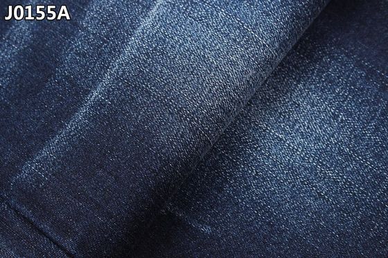 स्लब 2% स्पैन्डेक्स फैब्रिक टेक्सटाइल सैनफोराइजिंग के साथ 8.3OZ स्ट्रेच डेनिम फैब्रिक