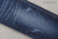 क्रॉसहैच गहरे नीले रंग के साथ 12.7 ऑउंस डेनिम फैब्रिक को सैनफोराइज़ करना