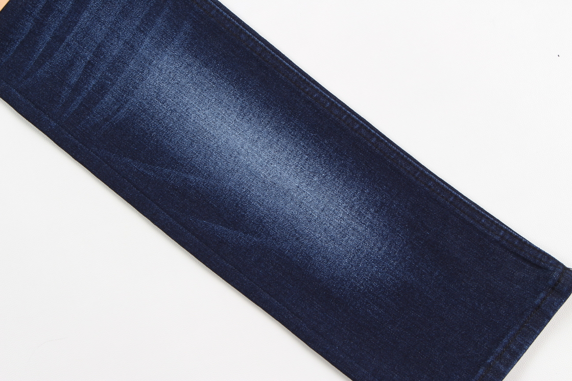 थोक 10.9 Oz Warp Slub High Stretch Woven Denim Fabric For Jeans थोक 10.9 Oz Warp Slub High Stretch Woven Denim Fabric For Jeans