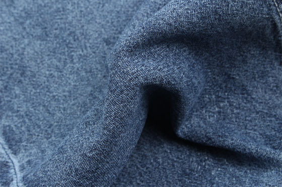 अच्छा दाम सुपर सॉफ्ट सस्ती डेनिम कपड़े में गहरे नीले बुनाई 3/1 दाएं हाथ Twill ऑनलाइन