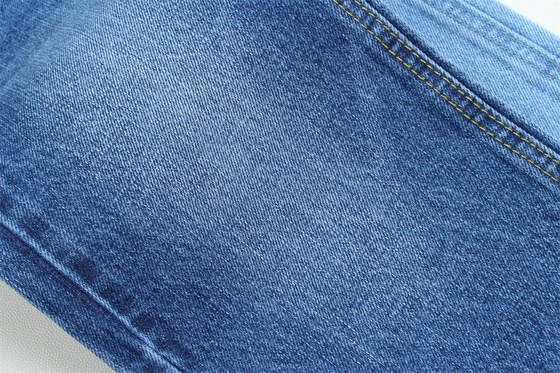 जींस के लिए 12.5oz 100% कॉटन डेनिम फैब्रिक, 424gsm, गहरा नीला