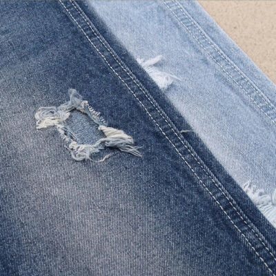 12 आउंस 100% कॉटन सस्ते दाम हॉट सेल ब्लू डेनिम जींस फैब्रिक