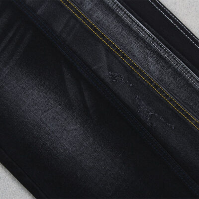 10.5 औंस 180 सेमी चौड़ा 100% कॉटन डेनिम फैब्रिक जींस सामग्री