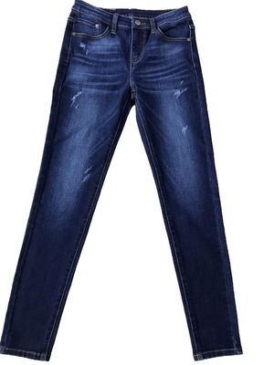 अच्छा दाम ताना स्लब कपास पॉलिएस्टर डेनिम कपड़े ऑनलाइन