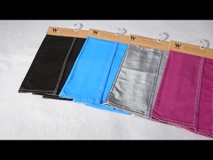 पीयू लेदर कोटिंग डेनिम कपड़े